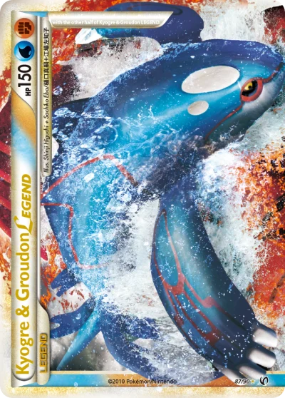 Kyogre & Groudon LEGEND #87
