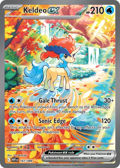 Keldeo ex #167