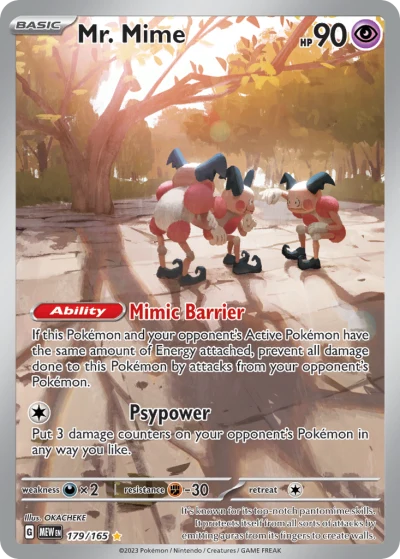 Mr. Mime #179
