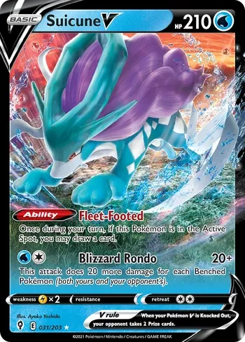 Suicune V #EVS 031