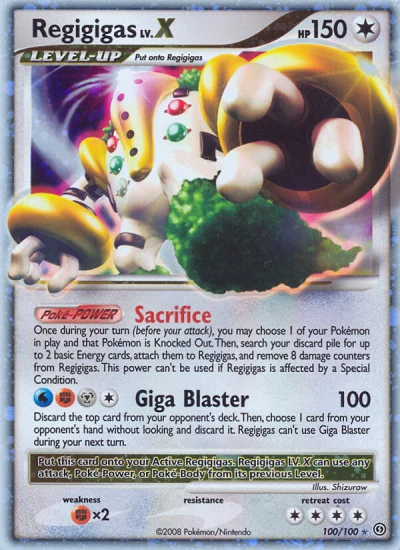 Regigigas LV.X #100
