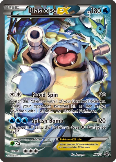Blastoise-EX #XY122