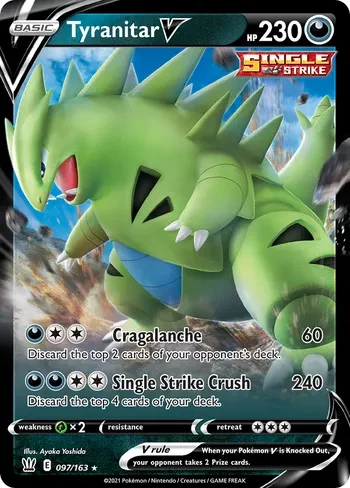 Tyranitar V #BST 097