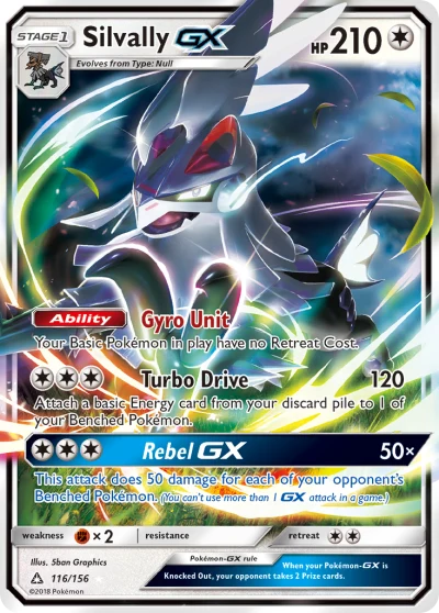 Silvally-GX #116