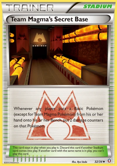 Team Magma's Secret Base #32
