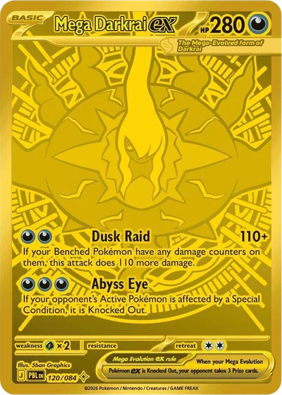 Mega Darkrai ex #120