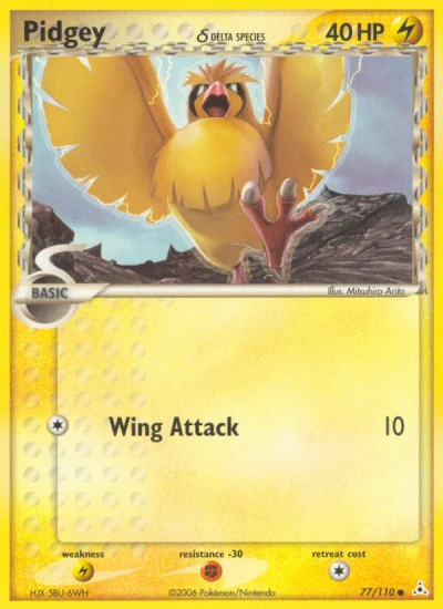 Pidgey δ #77