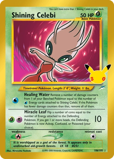 Shining Celebi #024
