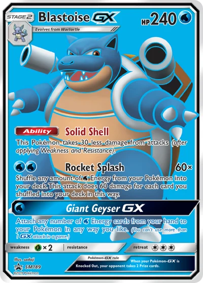 Blastoise-GX #SM189