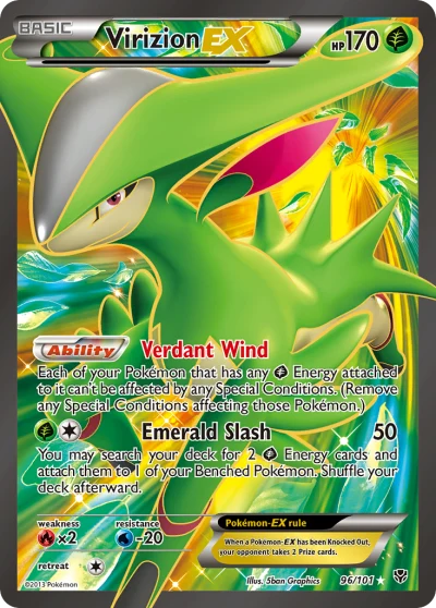 Virizion-EX #96