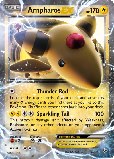 Ampharos-EX #27