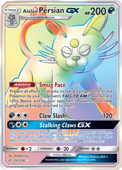 Alolan Persian-GX #257