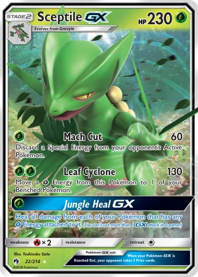 Sceptile-GX #22