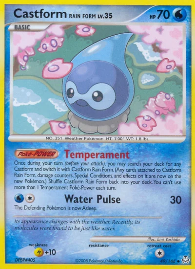 Castform Rain Form #49
