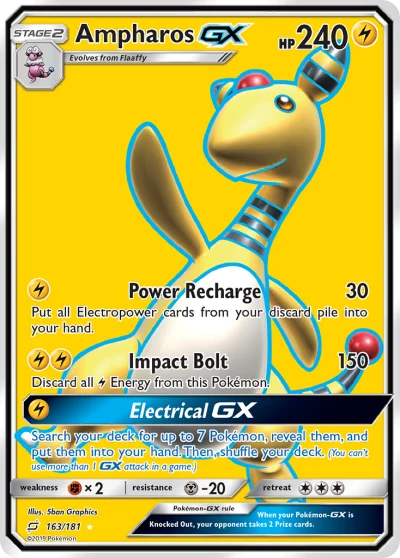 Ampharos-GX #163