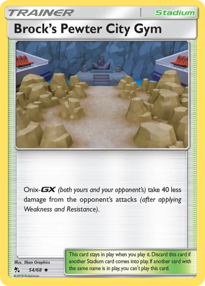 Brock's Pewter City Gym #54