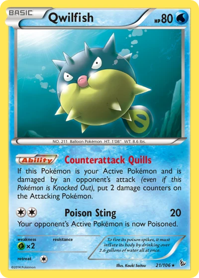 Qwilfish #21