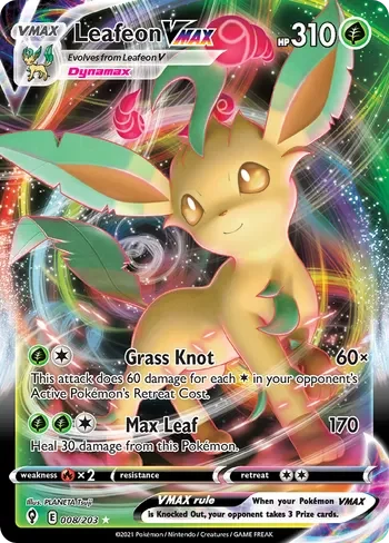 Leafeon VMAX #EVS 008