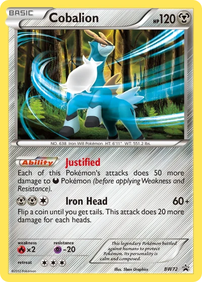 Cobalion #BW72