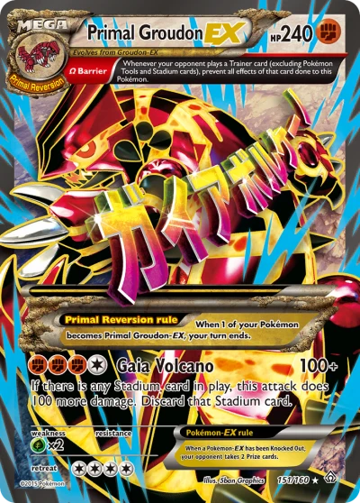 Primal Groudon-EX #151
