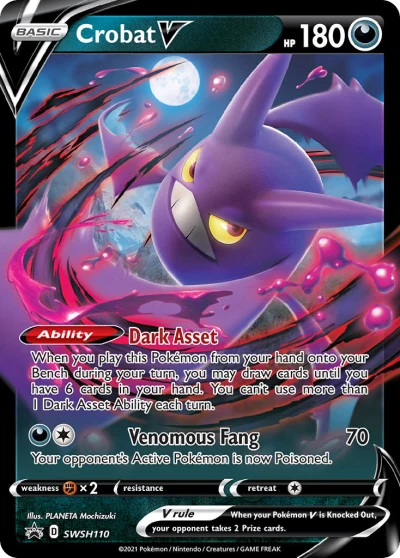 Crobat V #SWSH110