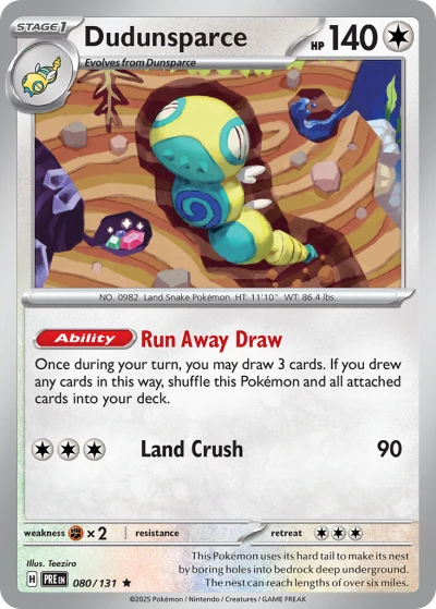 Dudunsparce #80