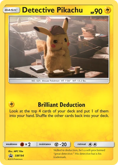 Detective Pikachu #SM194