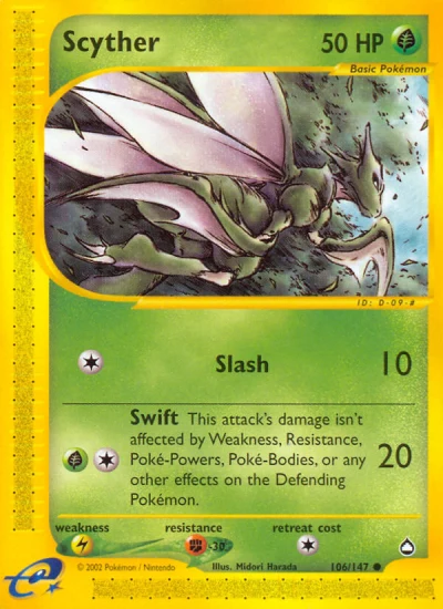 Scyther #106