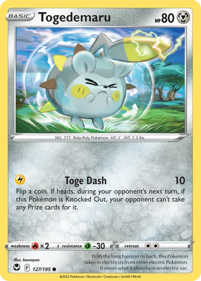 Togedemaru #127