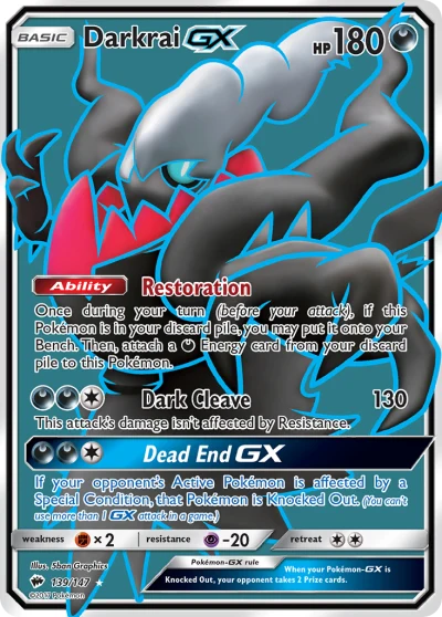 Darkrai-GX #139