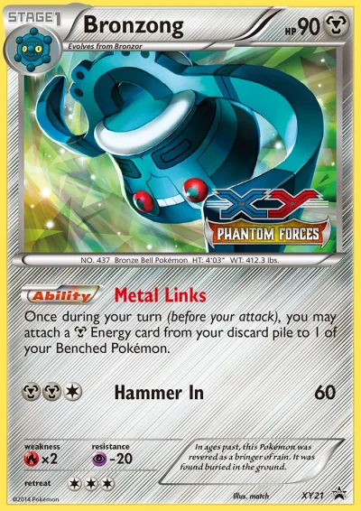 Bronzong #XY21
