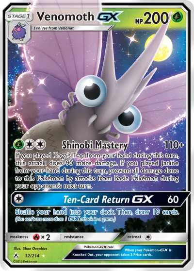 Venomoth-GX #12