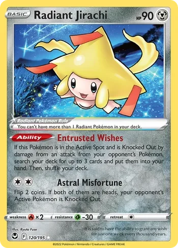 Radiant Jirachi #SIT 120