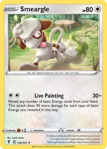 Smeargle #EVS 128