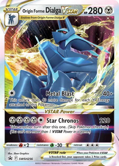 Origin Forme Dialga VSTAR #SWSH256