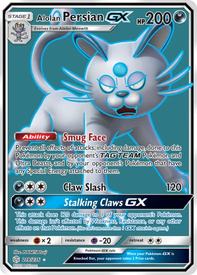 Alolan Persian-GX #219