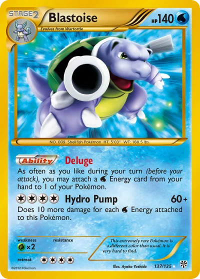 Blastoise #137