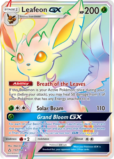 Leafeon-GX #157