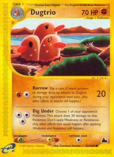 Dugtrio #52