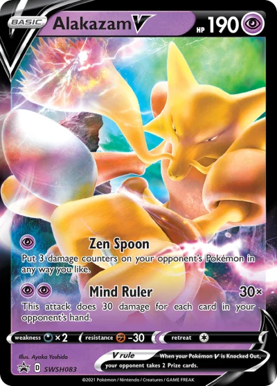 Alakazam V #SWSH083