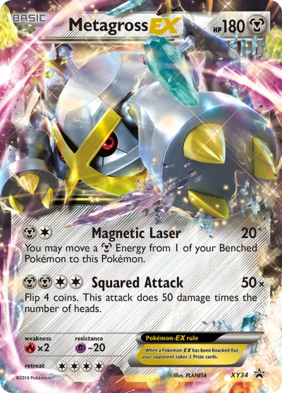 Metagross-EX #XY34