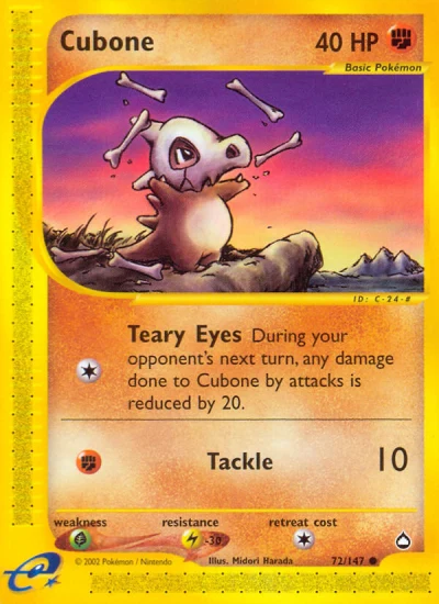 Cubone #72