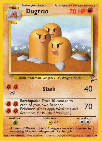 Dugtrio #23