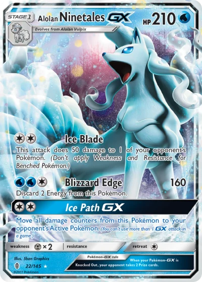 Alolan Ninetales-GX #22