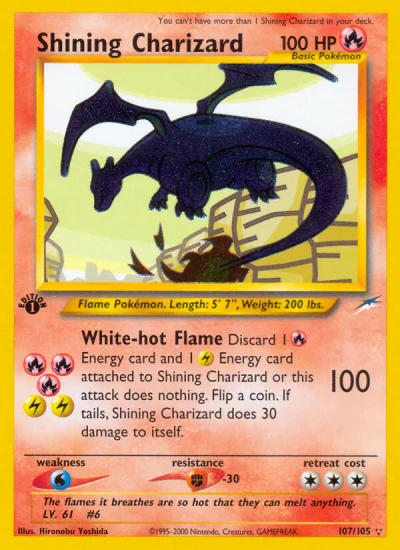 Shining Charizard #107