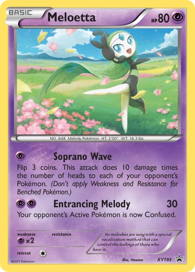 Meloetta #XY193