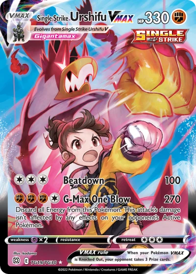 Single Strike Urshifu VMAX #TG19