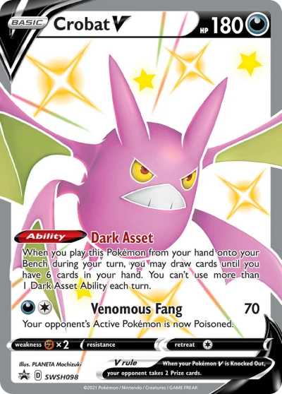 Crobat V #SWSH098