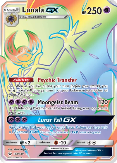 Lunala-GX #153
