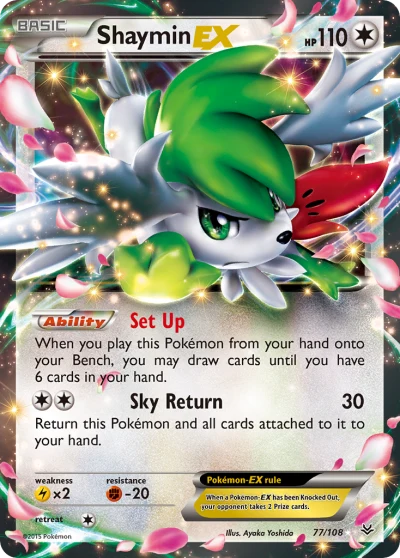 Shaymin-EX #77